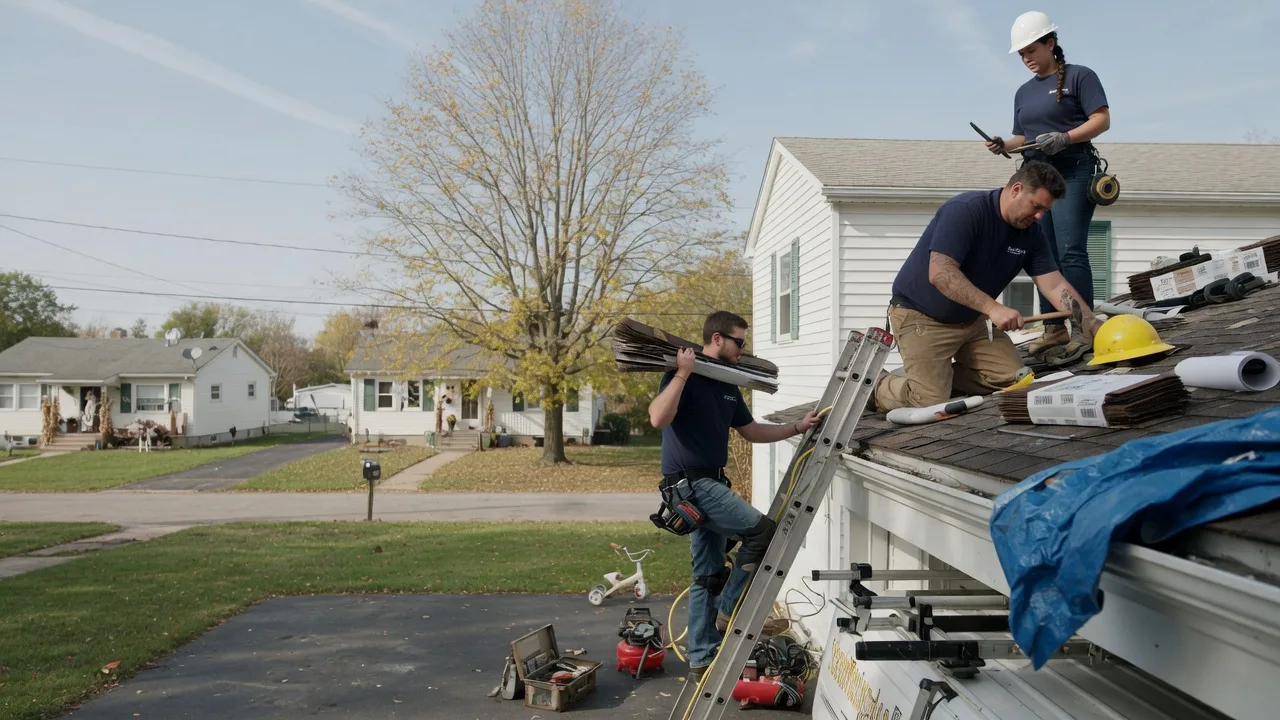 Local Roofing Contractors in Washingtonville, OH near me